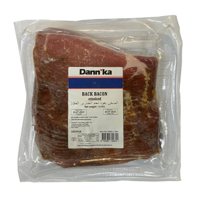 Ess-Food Back Bacon smoked 1Kg