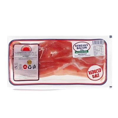 Farmers Choice Frozen Smoked Streaky Bacon 200g