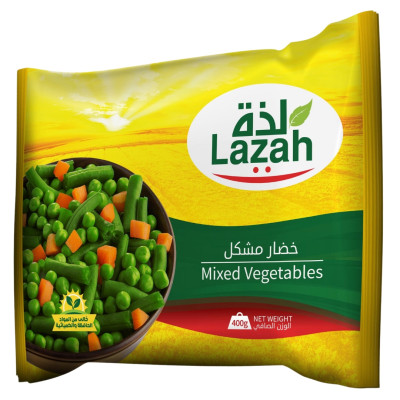 Lazah Mix Vegetables 400g