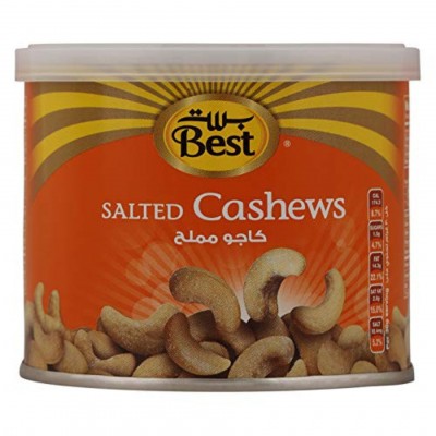 Best Salted Cashews Can 110Gm