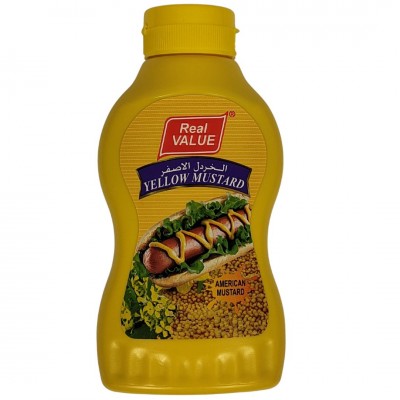 Real Value Yellow Mustard 255g