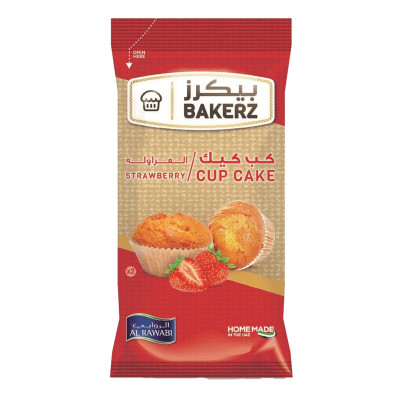 Al Rawabi Strawberry Cup Cake 2 x 30g