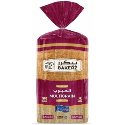 Al Rawabi Multigrain Sliced Bread 360g