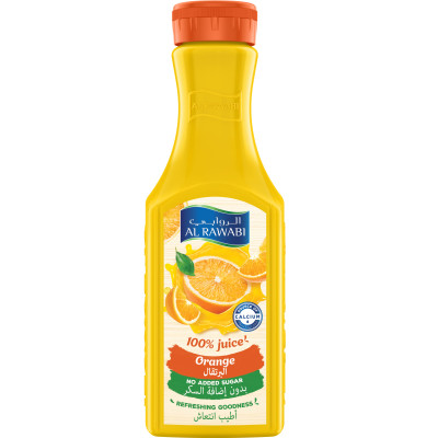 Al Rawabi Rich In Calcium Orange Juice 800ml