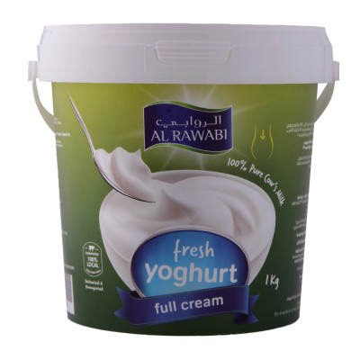 Al Rawabi Full Cream Yoghurt 1Kg