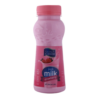 Al Rawabi Strawberry Milk 200ml