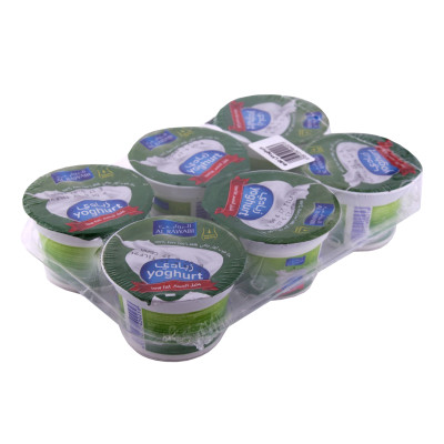 Al Rawabi Low Fat Yoghurt 6X90g