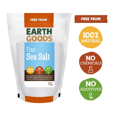 Earth Goods Fine Sea Salt 750g