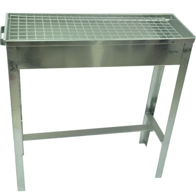 Bbq Galva With Grill With Long Legs 62cm