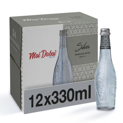 Mai Dubai Water - Glass Sparkling  12 x 330ml