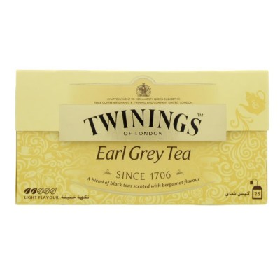 Twinings Tea Bag  Earl Grey Tea 25 Tea Bags