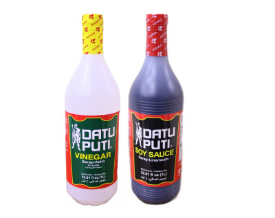 Datu Puti Soy Sauce 1Ltr & Vinegar 1Ltr Valuepack