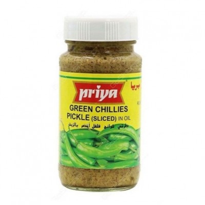 Priya Green Chilli Pickle 300g