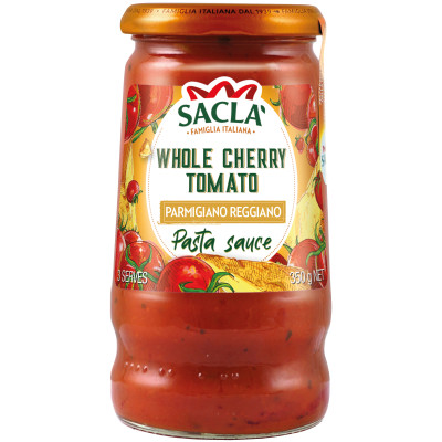 Sacla Whole Cherry Tomato & Parmesan 350g