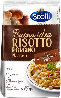 Riso Scotti Risotto with Porcini Mushroom 210g