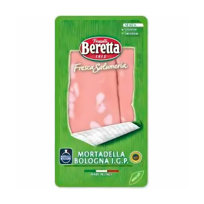 Beretta Italian Pork Mortadella Slice 100g