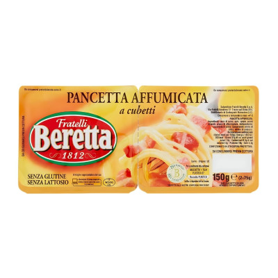 Beretta Pancetta Bacon Cubes 150g