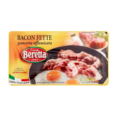 Beretta Pancetta Bacon Slice 100g