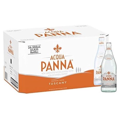 Acqua Panna Natural Still Water Glass 24 x 500ml