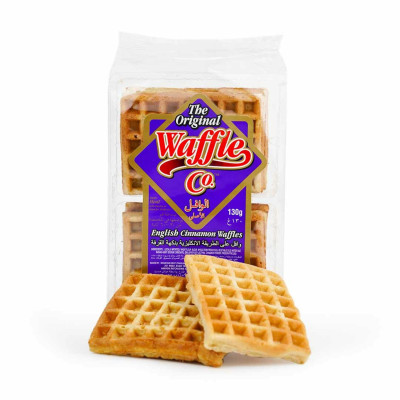 The Orig, Waffle Co English Cinnamon Waffles 130g