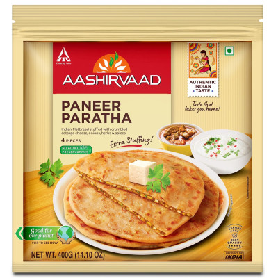 Aashirvaad Paneer Paratha 400gms