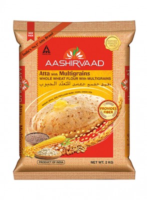 Aashirvaad Atta with Multigrains 2Kg