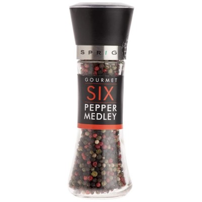 Sprig Gourmet Six Pepper Medley 85g