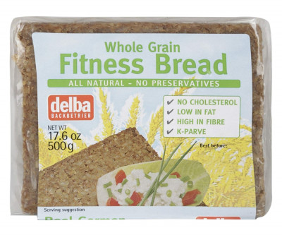 Delba Whole Grain Fitness Bread 500g