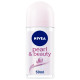 NIVEA Antiperspirant Roll-on for Women, Pearl & Beauty Pearl Extracts 50ml